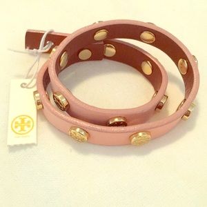 Tory Burch Pink Wrap Bracelet